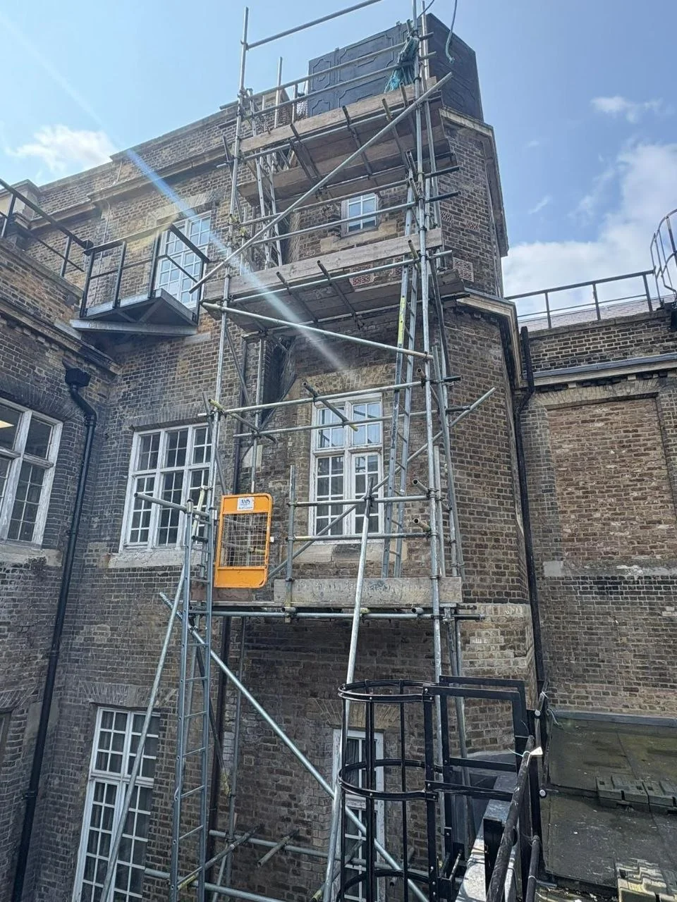 Extension Scaffold in Chelmsford, Essex — real Axis Scaffolding project photograph