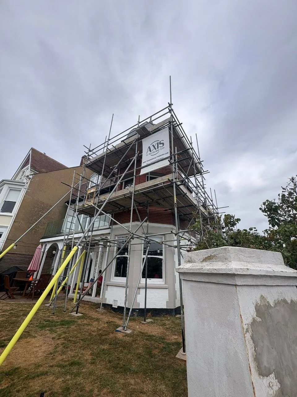 Commercial Scaffolding in Southend-on-Sea, Essex — real Axis Scaffolding project photograph