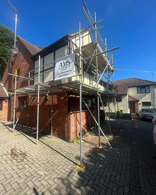 Residential Scaffolding in Wickford, Essex — real Axis Scaffolding project photograph